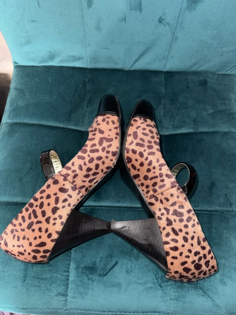 Style and Co. Carlota Faux Fur Kitten Heels